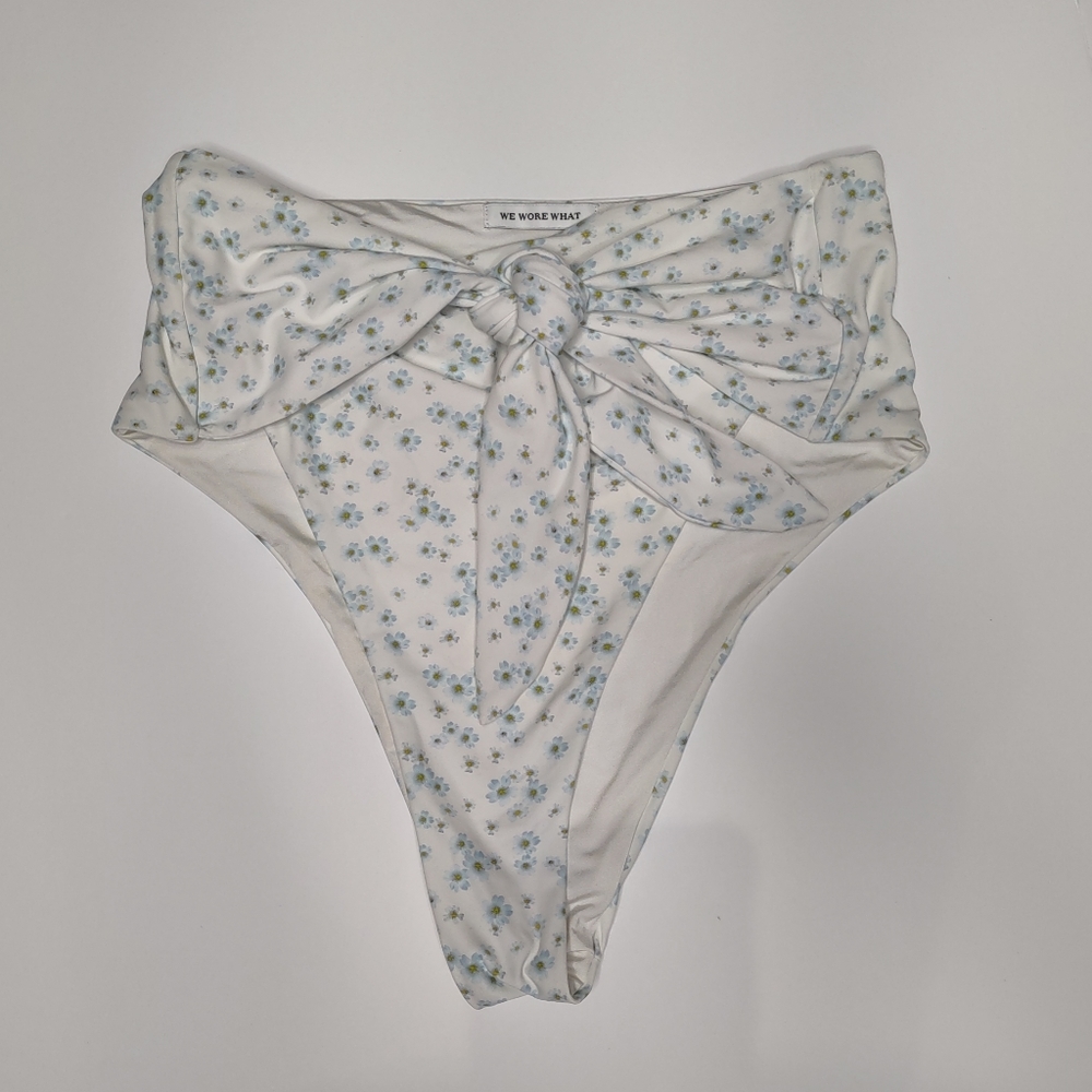 Weworewhat bikini bottom size Small high waisted
